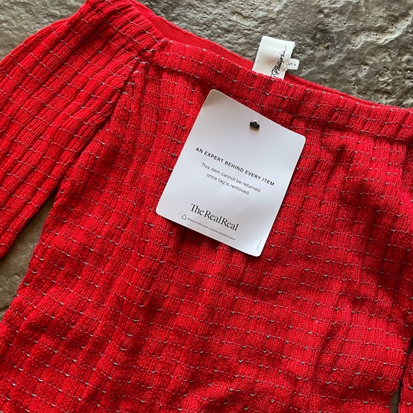 3.1 Phillip Lim Off The Shoulder Sweater - Picture 3 of 11